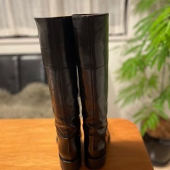 SARTORE サルトル　ロングブーツ　ストレート　34サイズ　 22.5㎝の画像