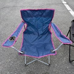 コールマン　キャンプ　折りたたみ椅子　セット売りの画像