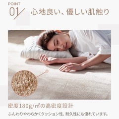 フランネルラグ（新品未使用
）の画像