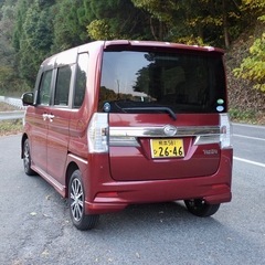 タント カスタム | H27年式 | 車検R8/10 | 73,500㌔ | ナビTV・レーダー付 | すぐ乗れますの画像