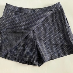 【美品】［GU］ツイードショートパンツＭの画像