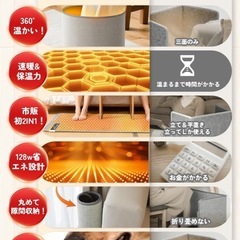 2in1パネルヒーター　新品の画像