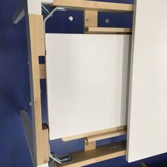 ★リユースのサカイ横浜南店★YM1691 IKEA 伸縮式ダイニングテーブル ホワイト W80～120×D70×H75 クリーニング済みの画像