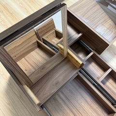 ドレッサー テーブル おしゃれ コンパクト  北欧 ドレッサー テーブル 鏡台の画像