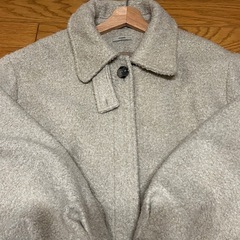 mystic ステンカラーロングコート ベージュの画像