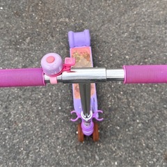 ディズニー ソフィア　折りたたみ式キックボードの画像