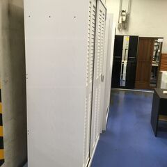 ★リユースのサカイ横浜南店★YM1694  ワードローブ ホワイト W120×D59×H200 クリーニング済みの画像