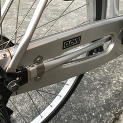 ⭐︎ドリーム2号館⭐︎ジモティー割引 中古自転車 CLOVE/26インチ/シルバーの画像
