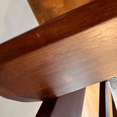 ※ご相談中※ニトリ　3人掛け布張りソファ　マイス　ベージュ/ライトブラウンの画像