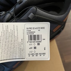 新品　トレイルランニングシューズ　32 cm 大きいサイズ
　サロモン　XAPRO3D ゴロテックの画像