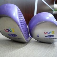 レディース ゴルフセット UBIZ 8本セット 中古 Dr 4W I5 I7 I9 PW SW PT 中古 苫小牧西店の画像