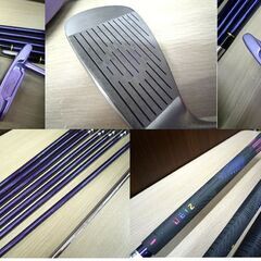 レディース ゴルフセット UBIZ 8本セット 中古 Dr 4W I5 I7 I9 PW SW PT 中古 苫小牧西店の画像