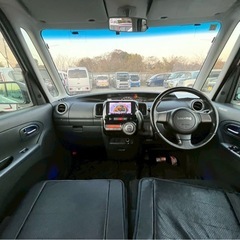 【支払総額13.8万円】激安！早い者勝ち！タントカスタムRS車検令和9年12月 機関良好 修復歴無しフルセグTV Bluetooth タイヤバリ山♩の画像