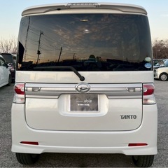 【支払総額13.8万円】激安！早い者勝ち！タントカスタムRS車検令和9年12月 機関良好 修復歴無しフルセグTV Bluetooth タイヤバリ山♩の画像