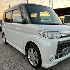 【支払総額13.8万円】激安！早い者勝ち！タントカスタムRS車検令和9年12月 機関良好 修復歴無しフルセグTV Bluetooth タイヤバリ山♩の画像