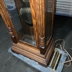 今週限定！Sligh」ブランドのグランドファーザークロック　時計　アンティークの画像