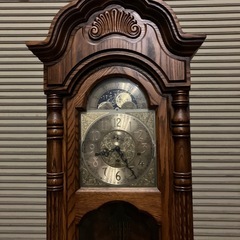 今週限定！Sligh」ブランドのグランドファーザークロック　時計　アンティークの画像