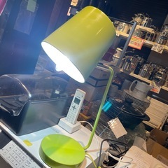 【引き取り限定】中古品　テーブルランプ　Francfranc グリーンの画像