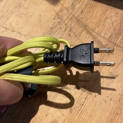 【引き取り限定】中古品　テーブルランプ　Francfranc グリーンの画像