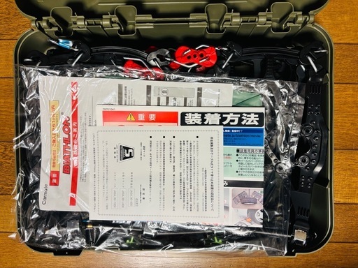 未使用品！バイアスロン　クイックイージー　非金属タイヤチェーン　