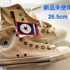 【新品未使用】CONVERSE  ALL STAR STARZIP HI コンバース　オールスター　スタージップ　ＨＩ26.5cmの画像