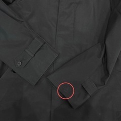 PASHU パシュ　ブラック ライナー付きステンカラーコート　M 細川伸の画像