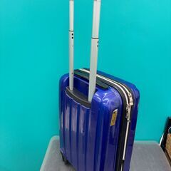 【お売りします】キャリーケース 青 機内持ち込みサイズの画像
