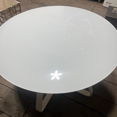 ダイニングテーブル 円卓 大型の画像