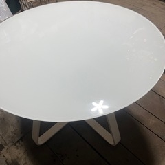 ダイニングテーブル 円卓 大型の画像