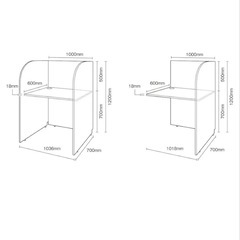 【引取り限定】学習机・パソコン机・ 自習机　の画像