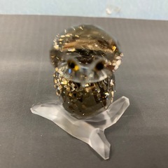 【愛品館 江戸川店】スワロフスキー クリスタル フクロウM 1003326 福を呼ぶ置物 ID:112-052510-007の画像