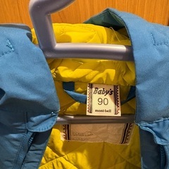 キッズ　モンベル　スキーウェア　90cmの画像