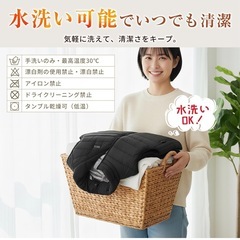 電熱ベスト　Lサイズ　黒　新品の画像