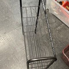 【中古】シューズラック　靴置き　スチール【E1208IL】の画像