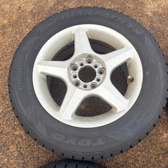 195/65R15 スタッドレスタイヤ 15インチ アルミ付4本の画像