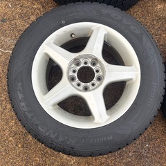 195/65R15 スタッドレスタイヤ 15インチ アルミ付4本の画像