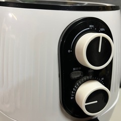 ショップジャパン カラットフライヤー KRF-601WH 2022年製 ノンフライヤー 取説•レシピ付き 動作確認済 中古美品 調理家電 揚げ物 ④の画像