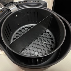 ショップジャパン カラットフライヤー KRF-601WH 2022年製 ノンフライヤー 取説•レシピ付き 動作確認済 中古美品 調理家電 揚げ物 ④の画像