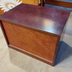 昭和レトロ 小引き出し 小物入れ 2段 小物収納　/MJ-1319 2F の画像