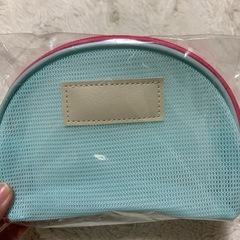 新品★カラフルメッシュポーチ　8個セットの画像