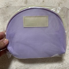 新品★カラフルメッシュポーチ　8個セットの画像