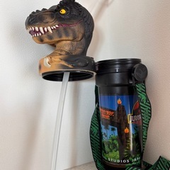 USJ 希少 ジュラシックパーク ドリンクホルダー の画像
