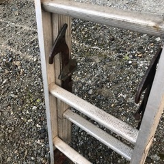 スライド式アルミハシゴ ハシゴ 3.5m×2 7m スライドハシゴの画像