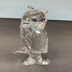 【愛品館 江戸川店】スワロフスキー クリスタル フクロウ 5043988 知識の象徴 ID:112-052509-007の画像