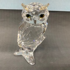 【愛品館 江戸川店】スワロフスキー クリスタル フクロウ 5043988 知識の象徴 ID:112-052509-007の画像