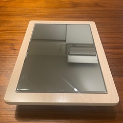 卓上ミラー木製の画像