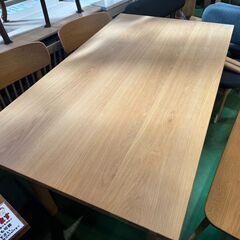 【愛品館八千代店】無印良品　オーク材ダイニング4点セットの画像