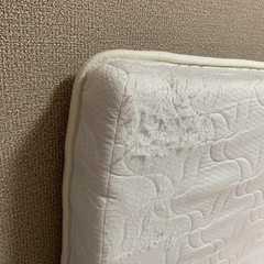シングルショート丈　ポケットコイルマットレスの画像