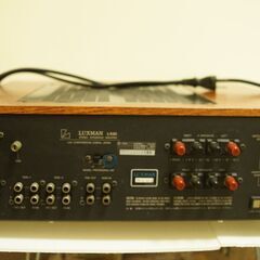 LUXMAN　プリメインアンプ　L-530　音出し確認の画像