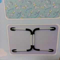 シナモロール　折りたたみテーブルの画像